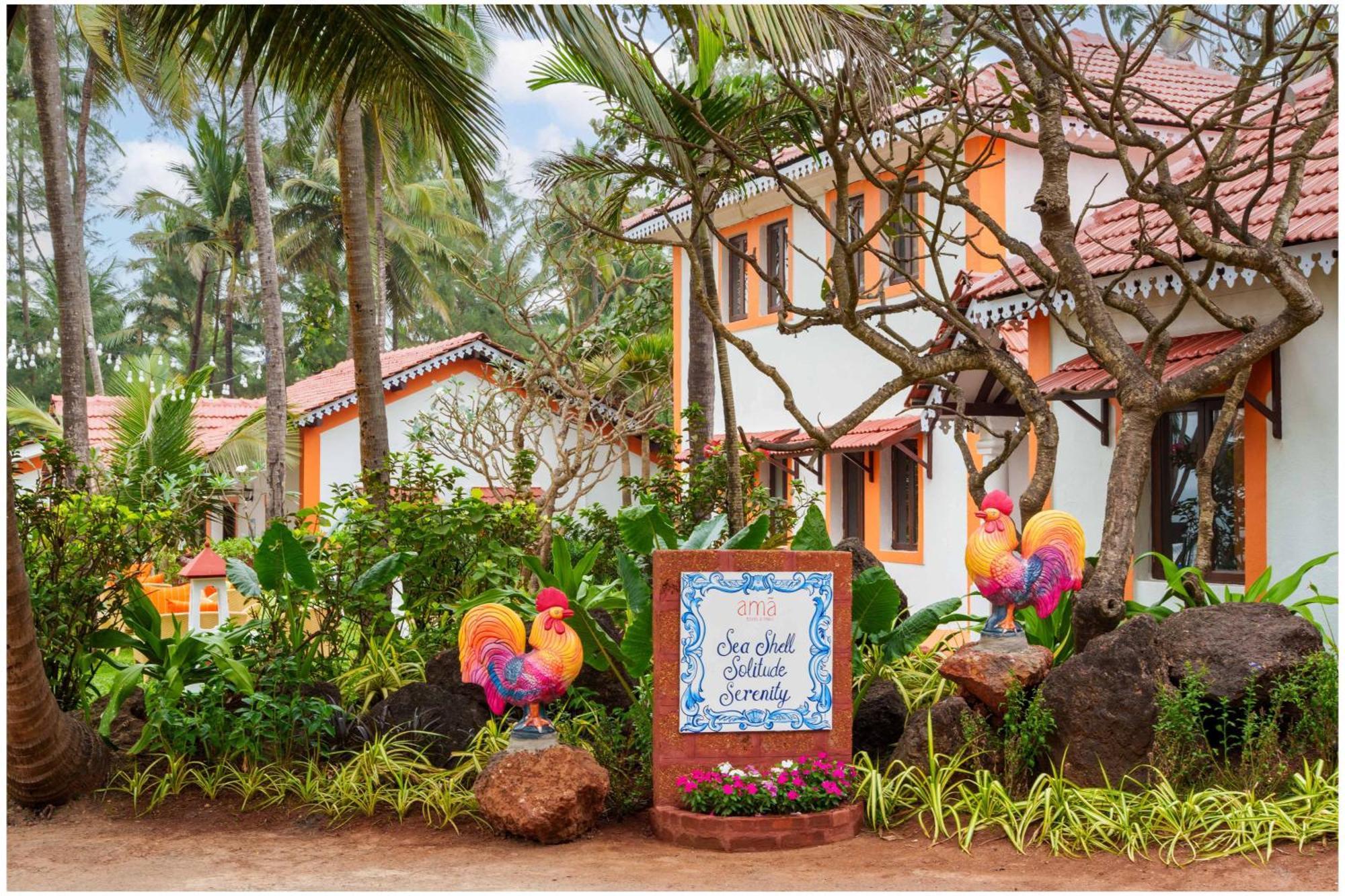 Amã Stays & Trails Aguada Shell Villa , Goa Candolim Bagian luar foto